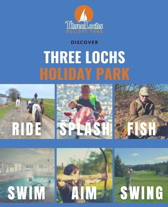 Three Lochs Holiday Caravan For Families And Couples Balminnoch Luaran gambar